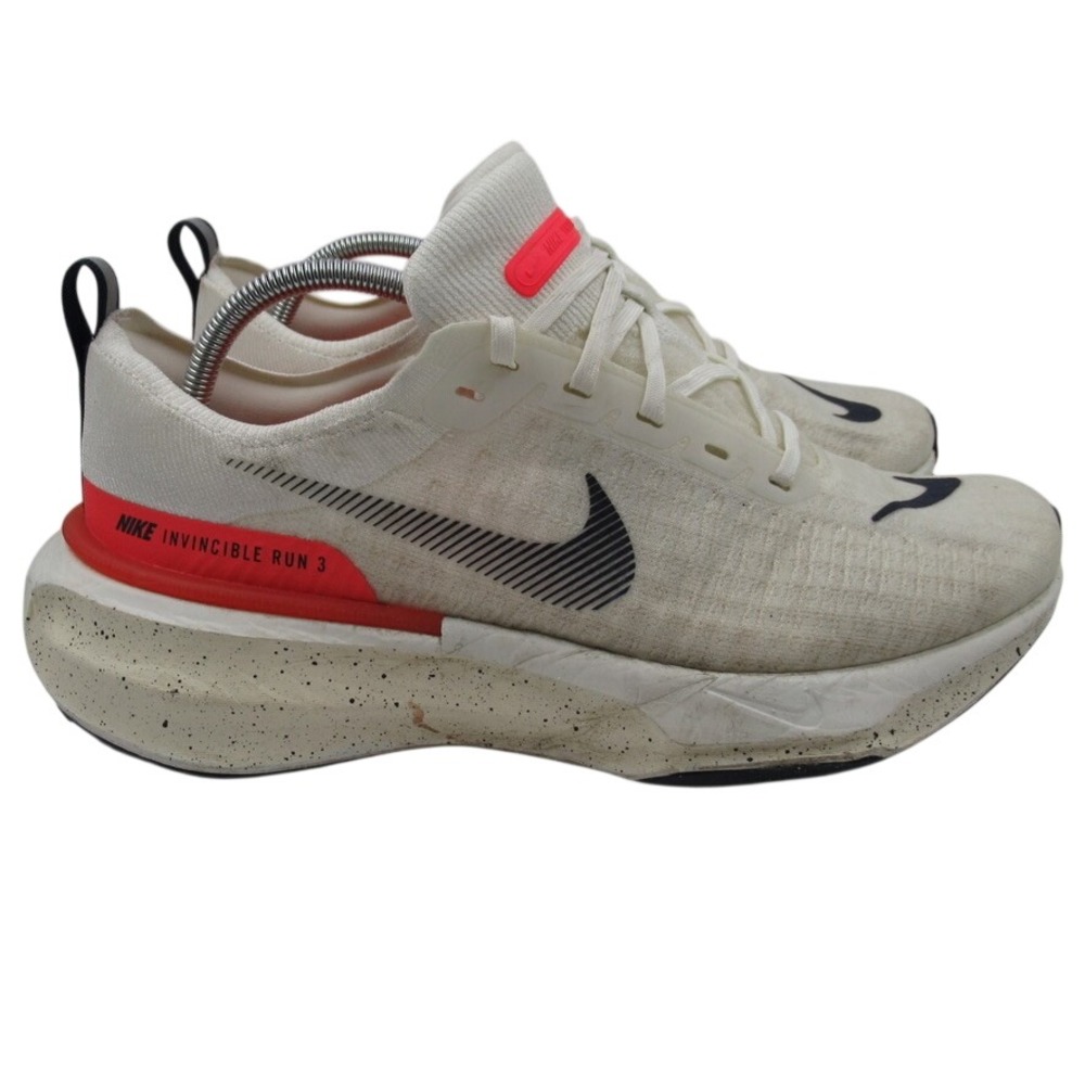 Nike ZoomX Invincible Run Flyknit 3 Mens Shoes Sail Crimson DR2615-101 11